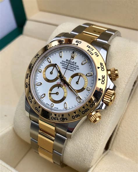 rolex daytona gold and steel price|rolex gold daytona for sale.